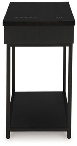 Gemmet Black Accent Table from Ashley - Luna Furniture