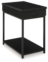 Gemmet Black Accent Table from Ashley - Luna Furniture