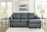 Genoa Steel Reversible Sofa Chaise from Ashley - Luna Furniture