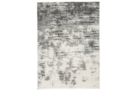 Gerdie Cream/Gray Large Rug from Ashley Furniture - Luna Furniture