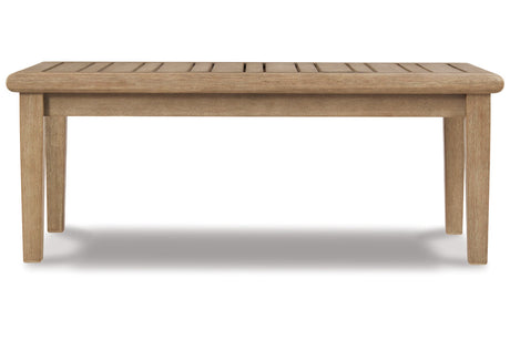 Gerianne Grayish Brown Coffee Table from Ashley - Luna Furniture