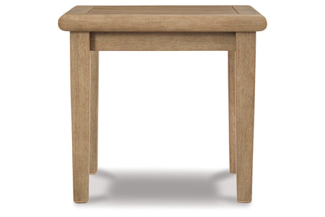 Gerianne Grayish Brown End Table from Ashley - Luna Furniture