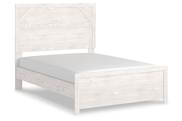 Gerridan White Full Panel Bed