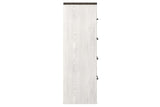 Gerridan White/Gray Chest of Drawers from Ashley - Luna Furniture