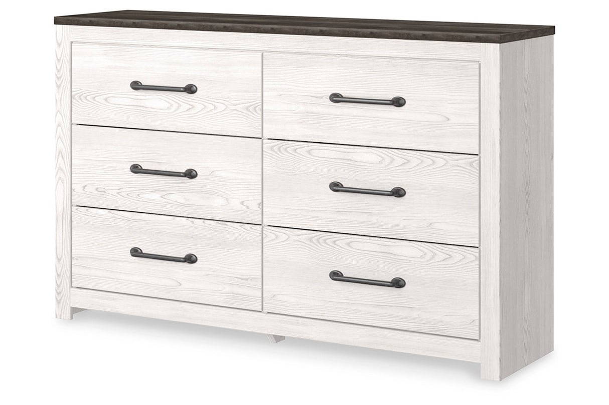 Gerridan White/Gray Dresser from Ashley Furniture - Luna Furniture