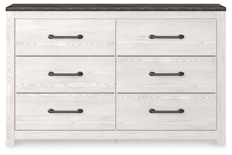 Gerridan White/Gray Dresser from Ashley - Luna Furniture
