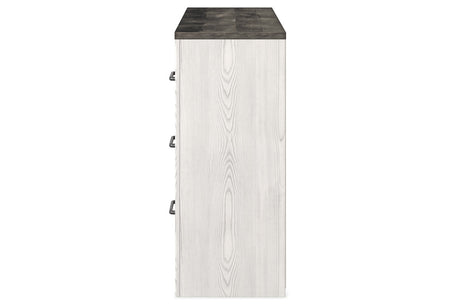 Gerridan White/Gray Dresser from Ashley - Luna Furniture