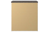 Gerridan White/Gray Nightstand from Ashley Furniture - Luna Furniture