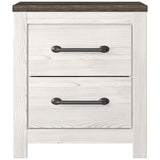 Gerridan White/Gray Panel Bedroom Set from Ashley - Luna Furniture