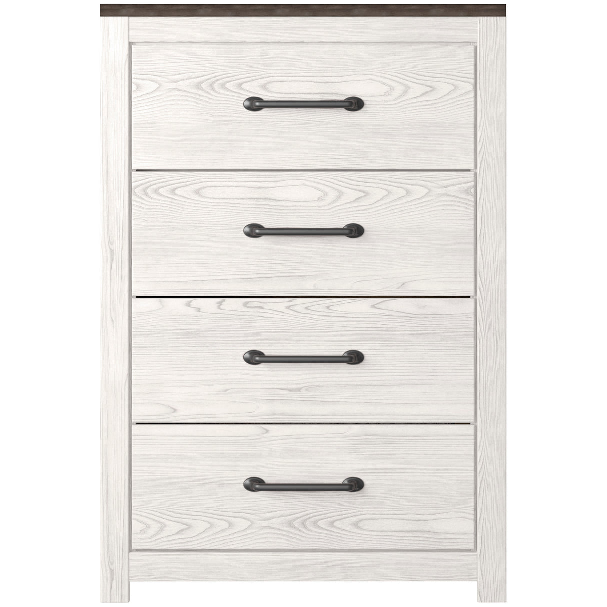 Gerridan White/Gray Panel Bedroom Set from Ashley - Luna Furniture