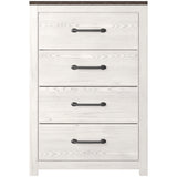 Gerridan White/Gray Panel Bedroom Set from Ashley - Luna Furniture