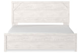 Gerridan White King Panel Bed from Ashley Furniture - Luna Furniture