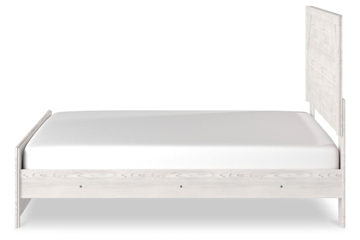Gerridan White King Panel Bed from Ashley Furniture - Luna Furniture