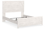 Gerridan White Queen Panel Bed from Ashley Furniture - Luna Furniture