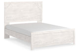 Gerridan White Queen Panel Bed from Ashley Furniture - Luna Furniture