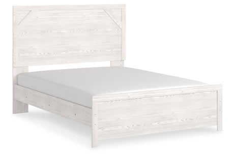 Gerridan White Queen Panel Bed from Ashley - Luna Furniture