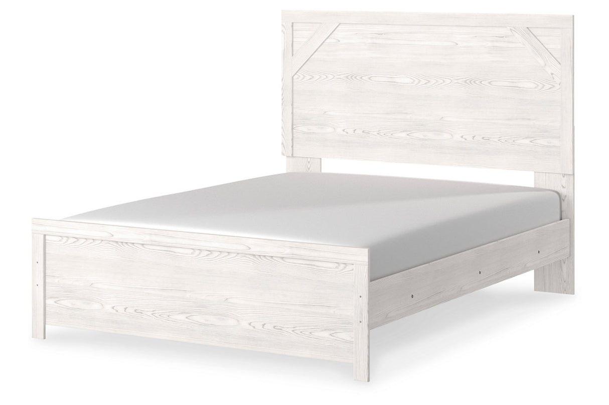 Gerridan White Queen Panel Bed from Ashley Furniture - Luna Furniture