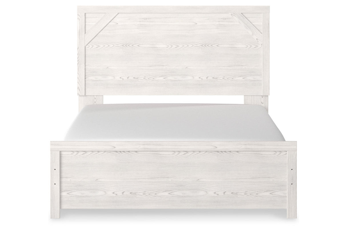 Gerridan White Queen Panel Bed from Ashley Furniture - Luna Furniture