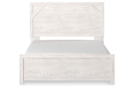 Gerridan White Queen Panel Bed from Ashley - Luna Furniture