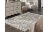 Gizela Ivory/Beige/Gray Medium Rug from Ashley - Luna Furniture