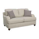 Glenn Light Gray Cushion Back Living Room Set from Coaster - Luna Furniture