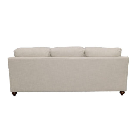 Glenn Light Gray Cushion Back Sofa from Coaster - Luna Furniture