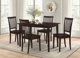 Gomez Cappuccino 5-Piece Dining Set from Coaster - Luna Furniture