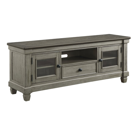 Granby Antique Gray 64" TV Stand from Homelegance - Luna Furniture