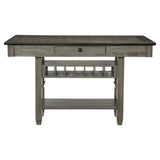 Granby Antique Gray Counter Height Set from Homelegance - Luna Furniture