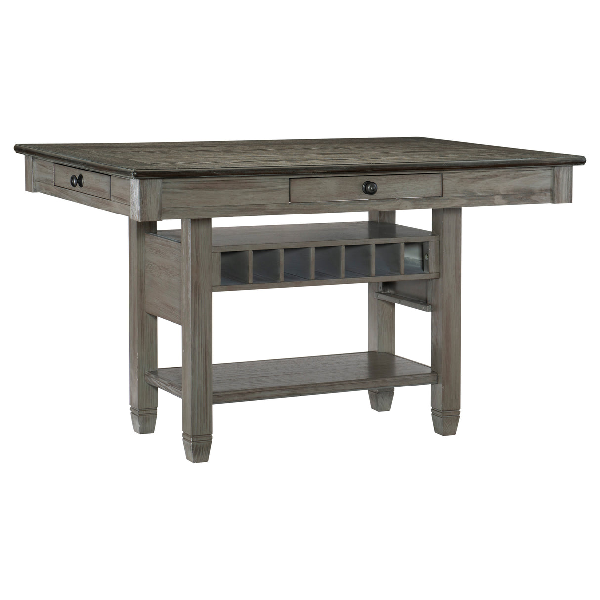 Granby Antique Gray Counter Height Table from Homelegance - Luna Furniture