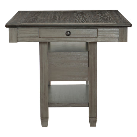 Granby Antique Gray Counter Height Table from Homelegance - Luna Furniture