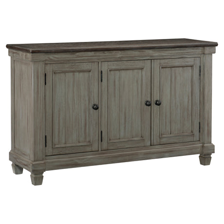 Granby Antique Gray Server from Homelegance - Luna Furniture
