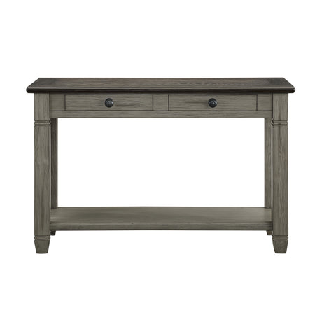 Granby Antique Gray Sofa Table from Homelegance - Luna Furniture