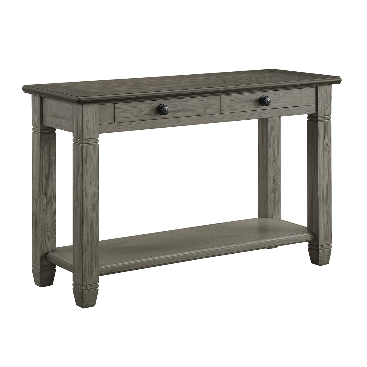 Granby Antique Gray Sofa Table from Homelegance - Luna Furniture