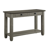 Granby Antique Gray Sofa Table from Homelegance - Luna Furniture