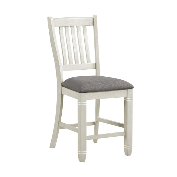 Granby Antique White Counter Height Chair, Set of 2