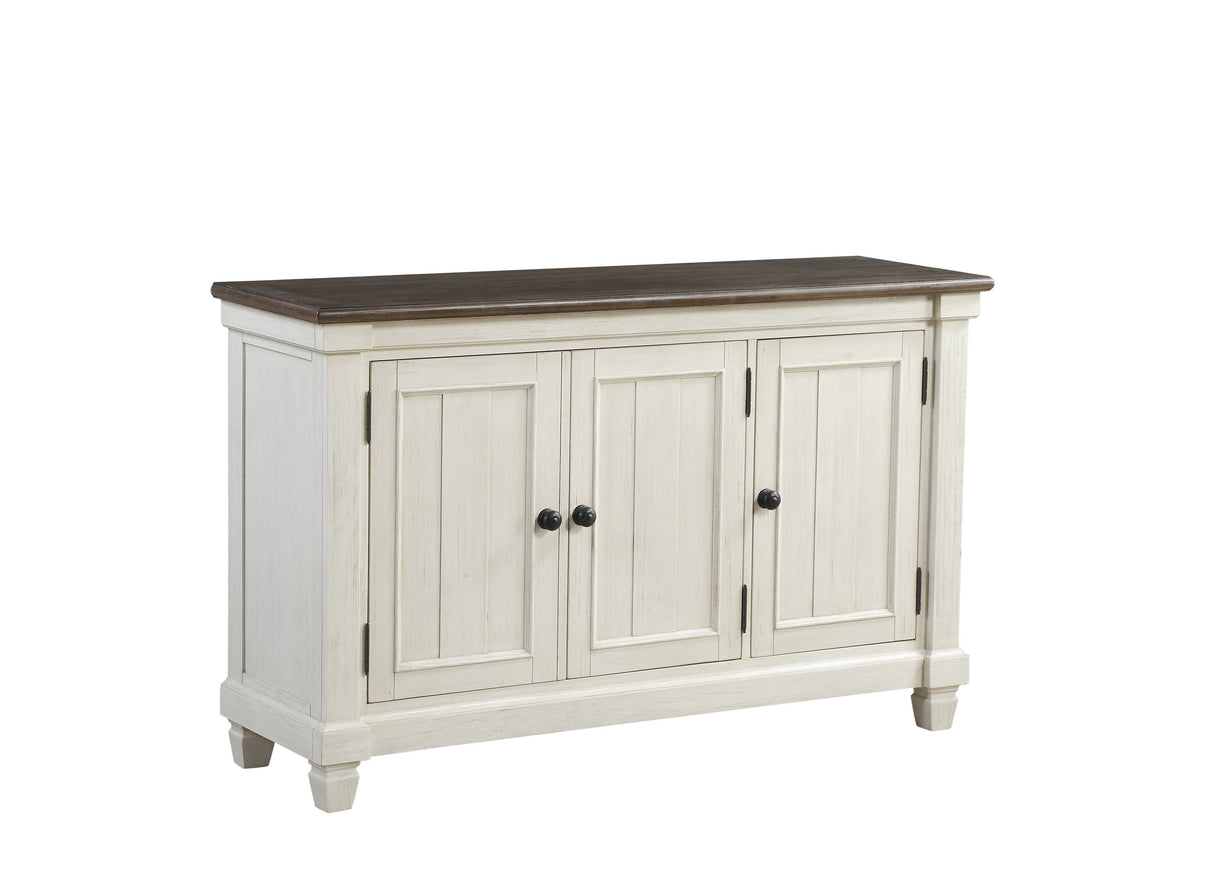Granby Antique White Dining Server from Homelegance - Luna Furniture