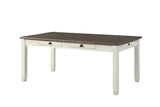Granby Antique White Dining Table from Homelegance - Luna Furniture
