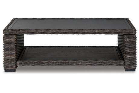 Grasson Lane Brown Coffee Table from Ashley - Luna Furniture