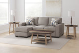 Greaves Stone Reversible Sofa Chaise from Ashley - Luna Furniture