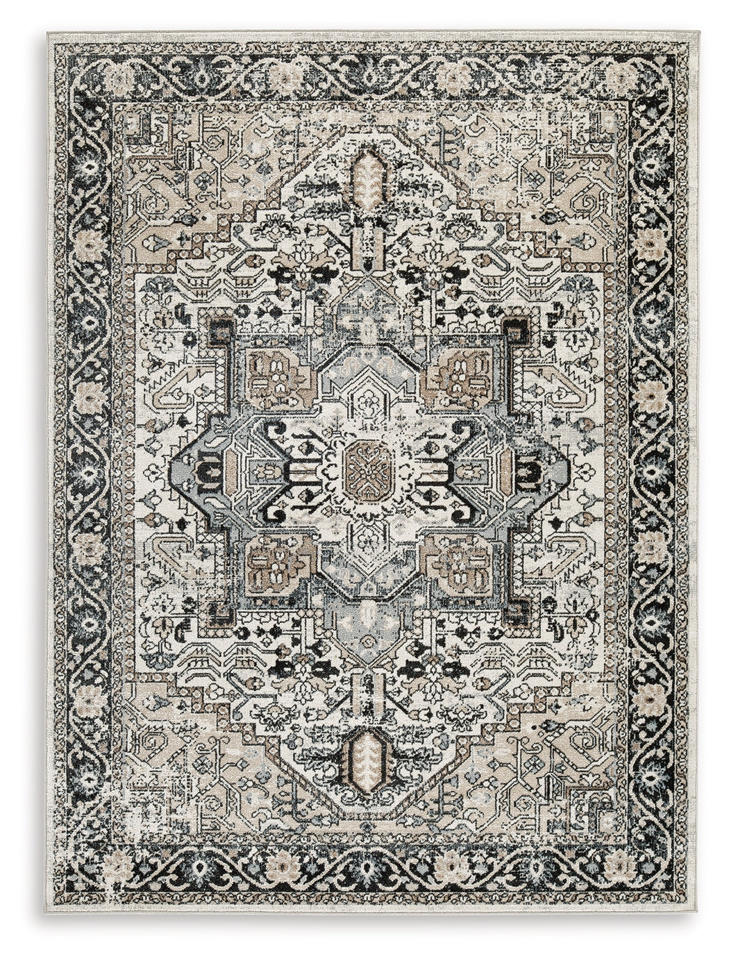 Gregmoore Multi 5'2" x 6'10" Rug from Ashley - Luna Furniture