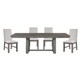Gresham Gray 90" Extendable Dining Set from Homelegance - Luna Furniture