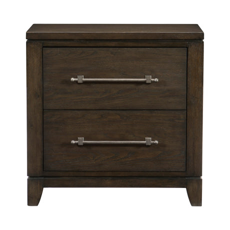 Griggs Dark Brown Nightstand from Homelegance - Luna Furniture