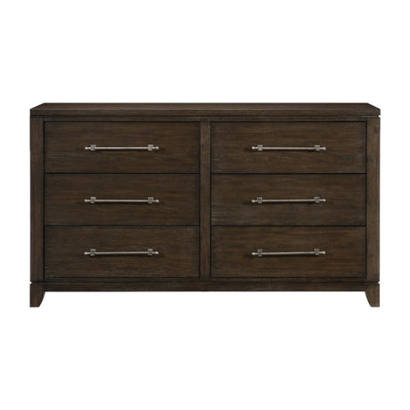 Griggs Dark Brown Panel Bedroom Set from Homelegance - Luna Furniture