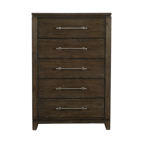 Griggs Dark Brown Panel Bedroom Set from Homelegance - Luna Furniture