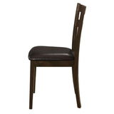 Guillen Cappuccino and Dark Brown 5-Piece Dining Set with Bench from Coaster - Luna Furniture