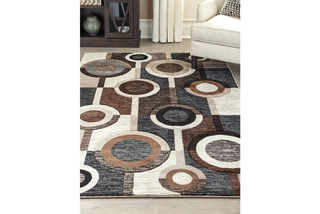 Guintte Multi 5' x 6'7" Rug from Ashley Furniture - Luna Furniture