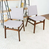 Gusto Mid-Century Modern Fabric Dining Chair (Set of 2) from Ashcroft Furniture - Luna Furniture