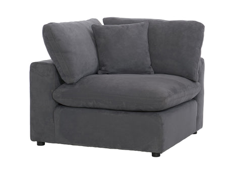 Guthrie Gray Corner Seat from Homelegance - Luna Furniture