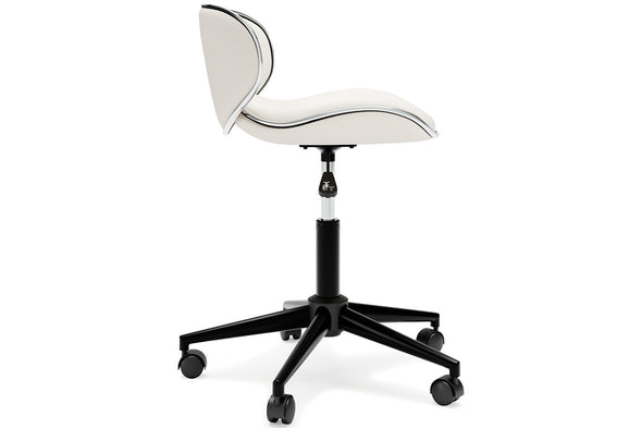 Beauenali White Home Office Desk Chair